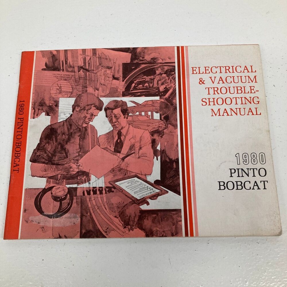 Pinto Bobcat Electrical Vacuum Troubleshooting Manual 1980